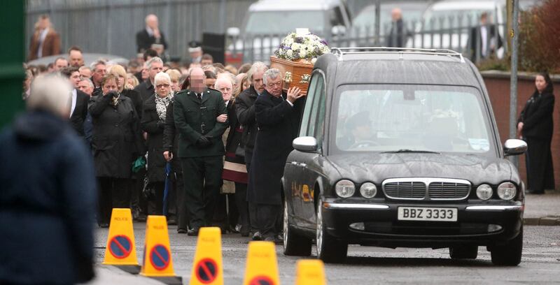 The funeral of Constable Philippa Reynolds took plae in 2013