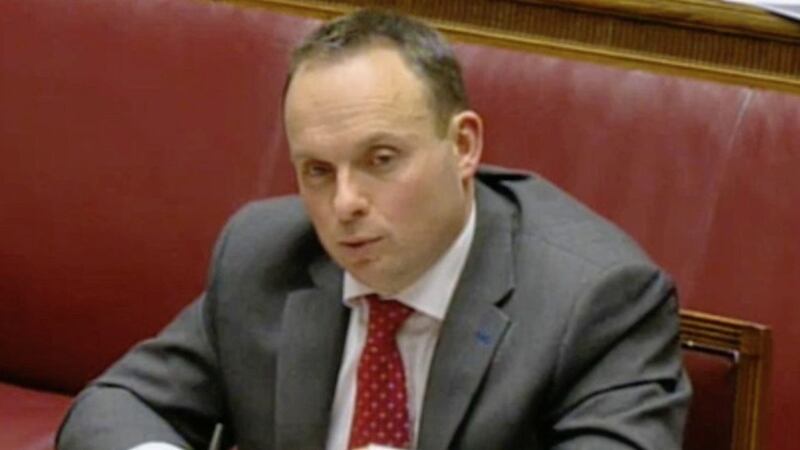 Andrew Crawford told officials he was resigning to campaign for the DUP 