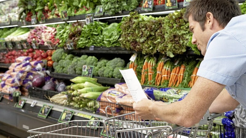 Plan your meals and make a shopping list - and make sure there are plenty of vegetables on it. 