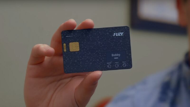 The Fuze can store information from up to 30 cards – from reward cards to bank information.