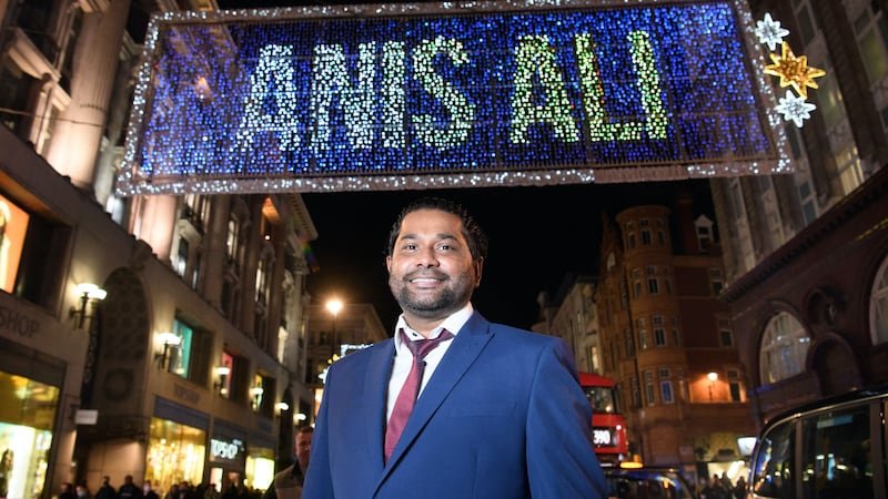 The capital lit up with the switch-on of the Oxford Street and Bond Street Christmas lights.