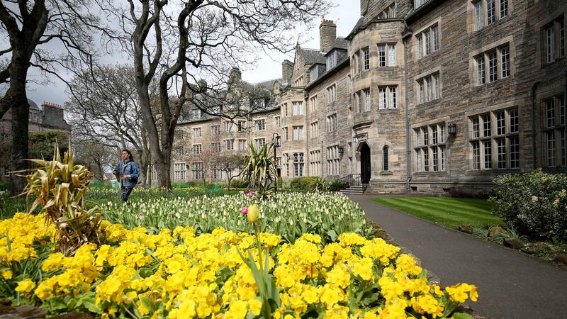 The University of St Andrews has taken the top spot in The Times and The Sunday Times Good University Guide (Jane Barlow/PA)
