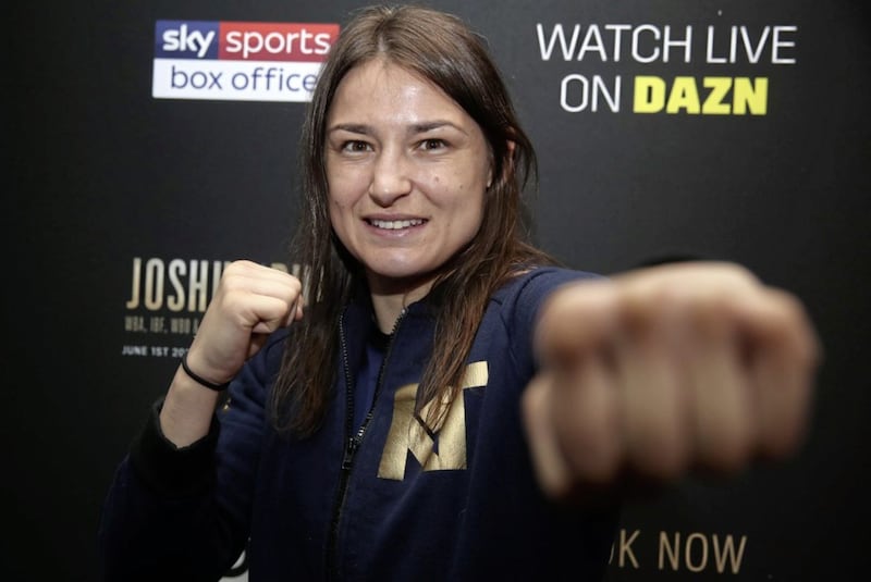 Katie Taylor insists her aim is to inspire the next generation of young female boxers after Saturday night&#39;s comprehensive defeat of Miriam Gutierrez. Picture by PA 