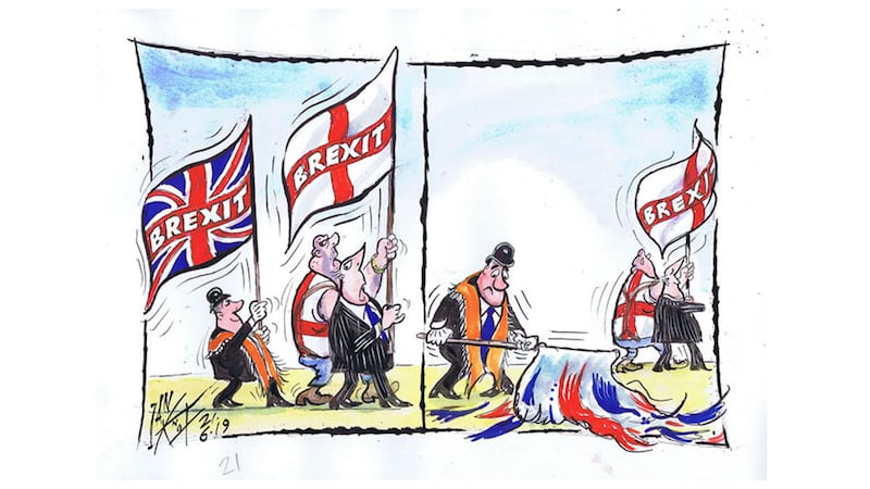 &nbsp;Ian Knox cartoon June 21 2019 -&nbsp;A YouGov poll finds that the Tory party&rsquo;s membership would happily support the break-up of the UK in order to secure Brexit