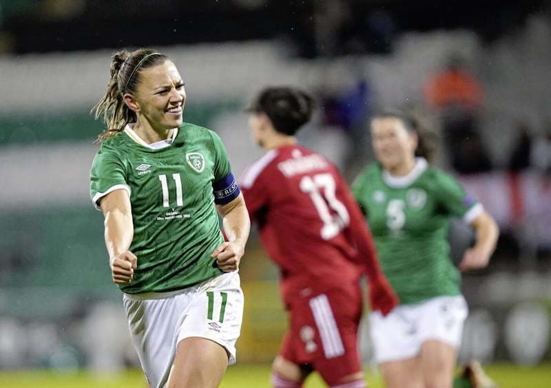 O&#39;Sullivan chatted with her Republic of Ireland team-mate Katie McCabe about captaining a team 
