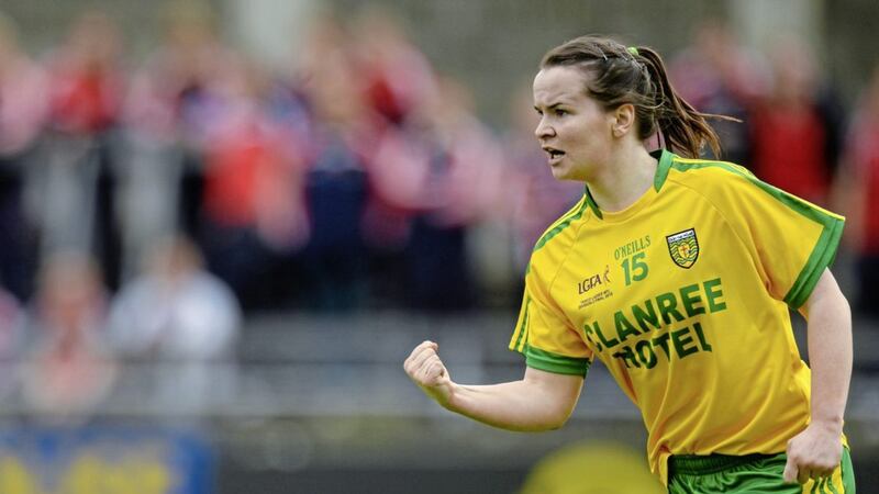 Geraldine McLaughlin was Donegal&#39;s top scorer with 1-7 against Armagh 