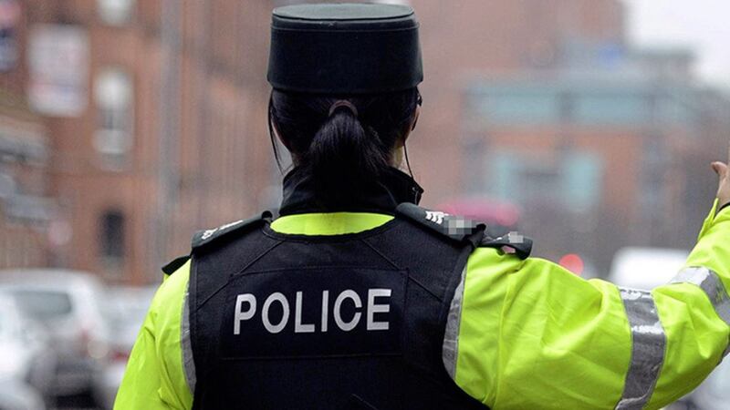 The PSNI were called to direct traffic at the Forestside junction 