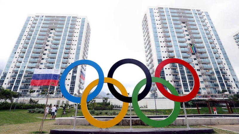 The Athletes Village at the Rio Olympics. Picture by Martin Rickett, Press Association 