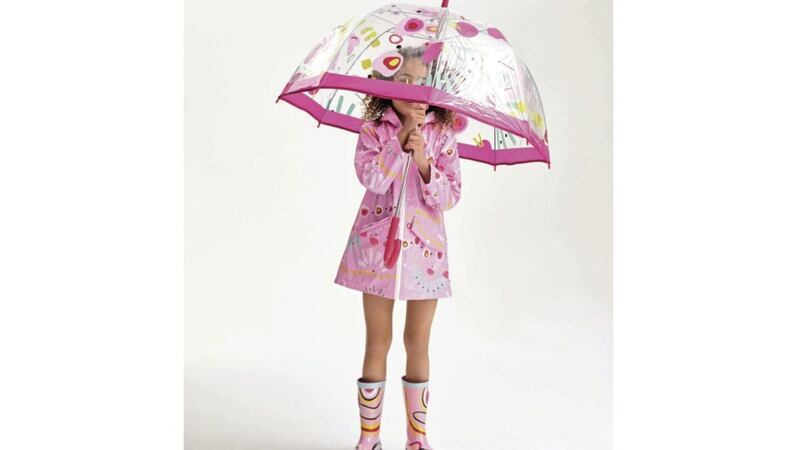 Tu at Sainsbury&#39;s Graduate Fashion Week Raincoat, from &pound;7; Wellies, from &pound;12, available in store only at Sainsbury&#39;s 