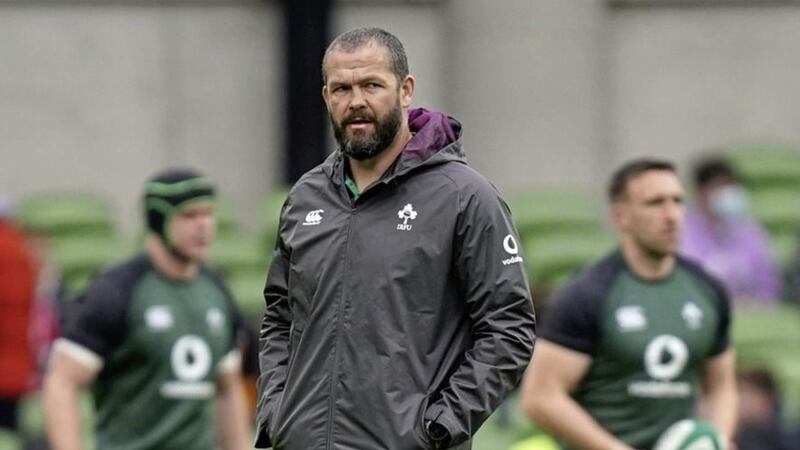 &nbsp;Andy Farrell fielded five uncapped players