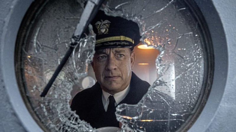 Tom Hanks as Commander Ernest Krause in Greyhound 
