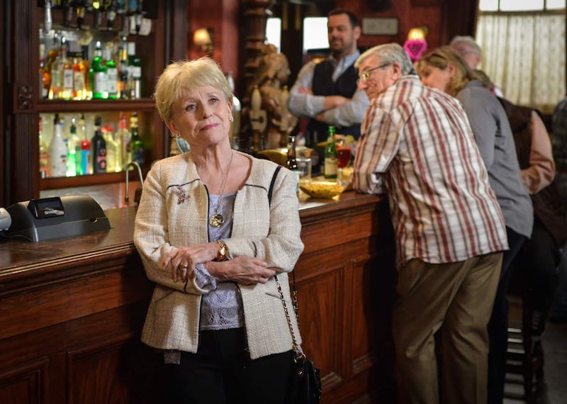 Barbara Windsor has enjoyed a stellar career in showbusiness but is perhaps best known for her role as Peggy Mitchell in Eastenders (Kieron McCarron/BBC/PA)