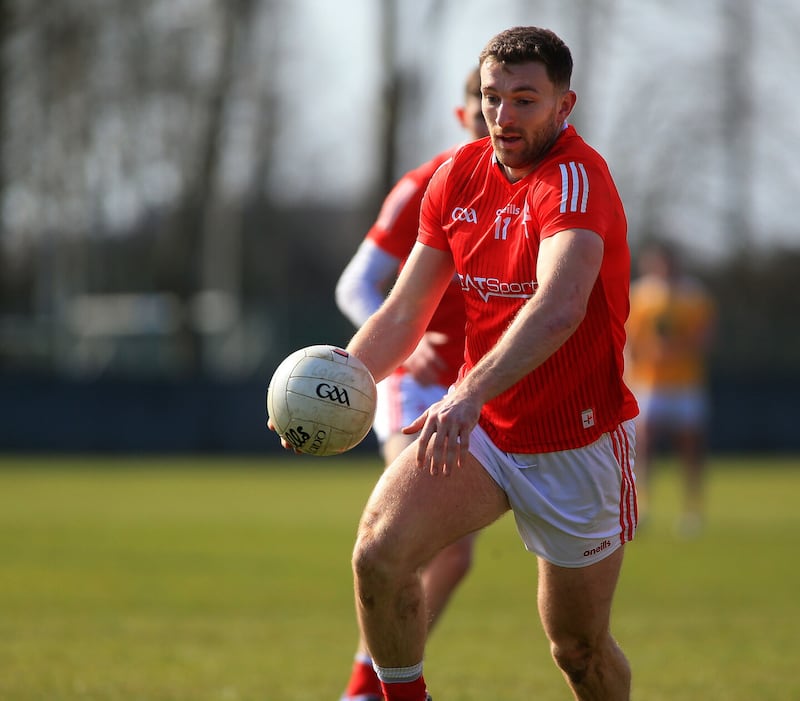 Louth forward Sam Mulroy scored 0-10 against Dublin in the Leinster SFC Final, but his county still lost by 21 points. Picture: Seamus Loughran