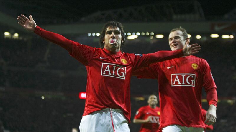 In his two years at Old Trafford, Carloz Tevez helped Manchester United to win two Premier League titles and the League Cup, as well as the Champions League