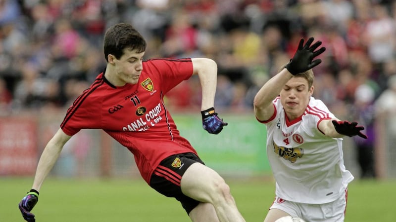 James Guinness is one of the young players who has been impressing for Down this season.<br /> Pic Seamus Loughran
