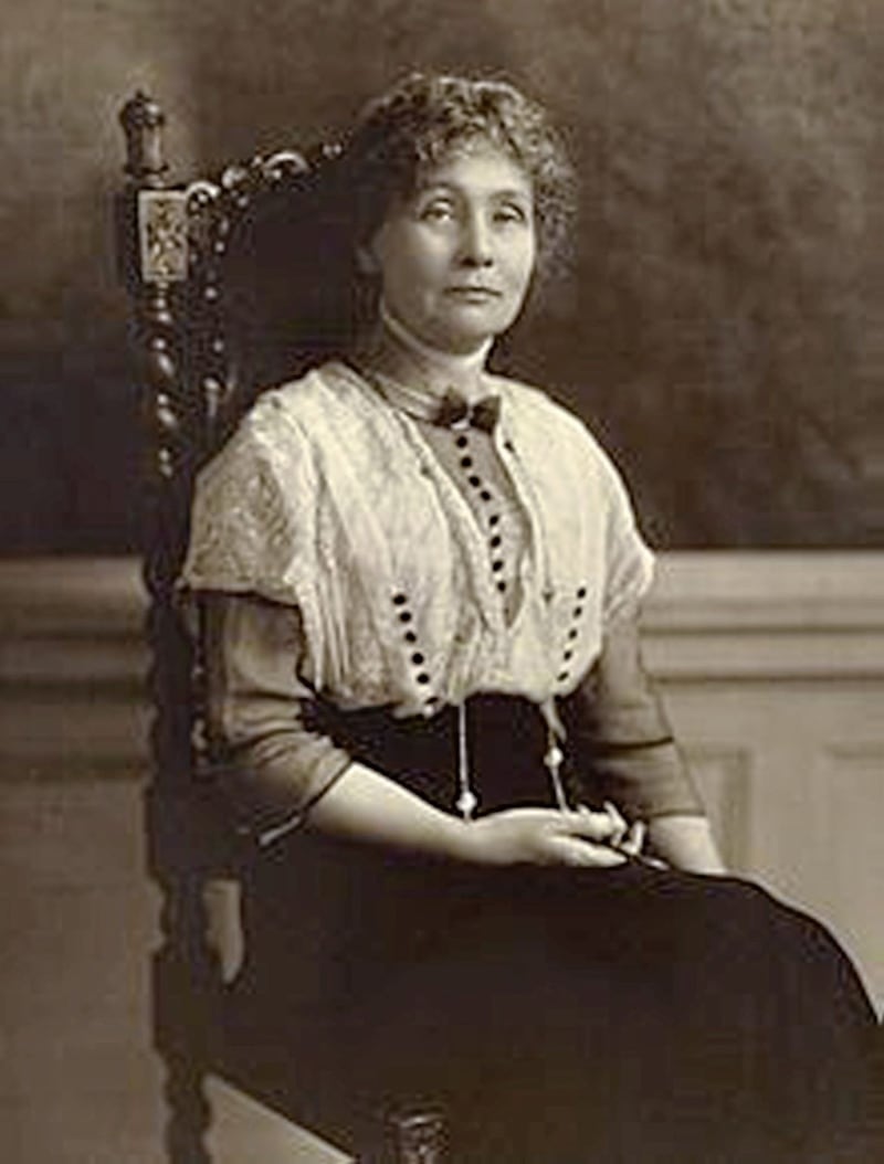 Suffragette leader Emily Pankhurst