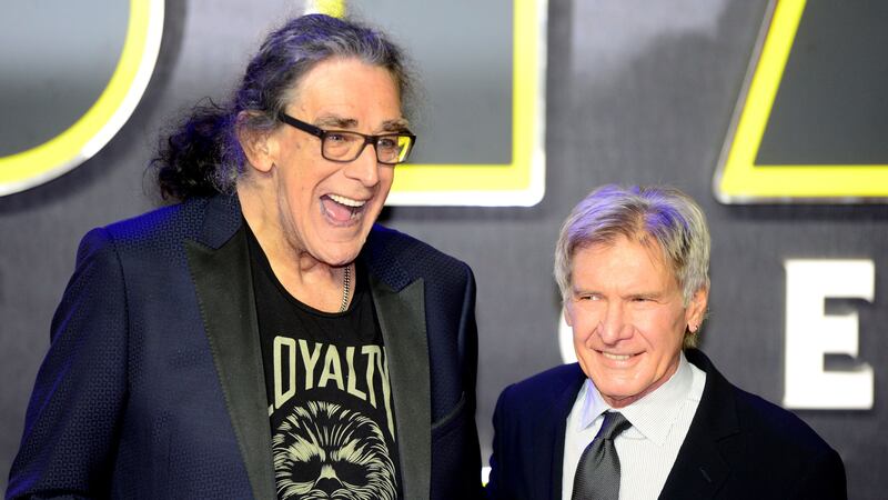 Mayhew played Chewbacca in the Star Wars films and died earlier this year.