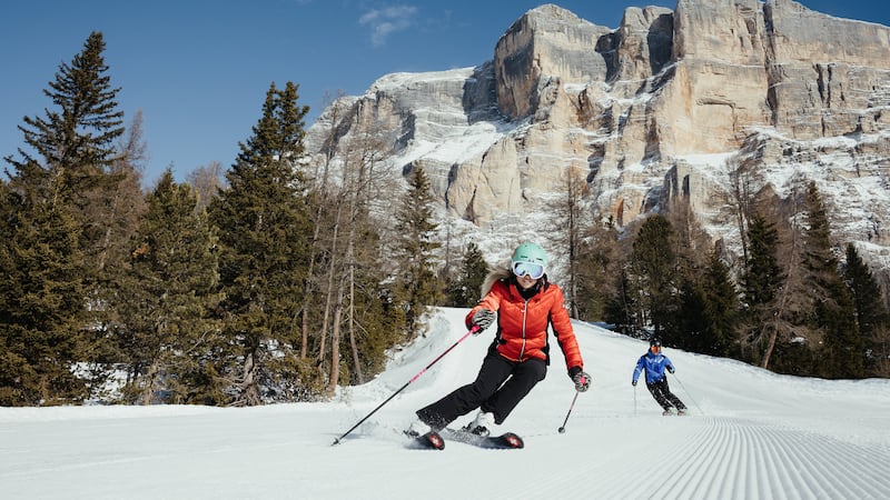 The glorious Alta Badia region attracts skiers of all abilities