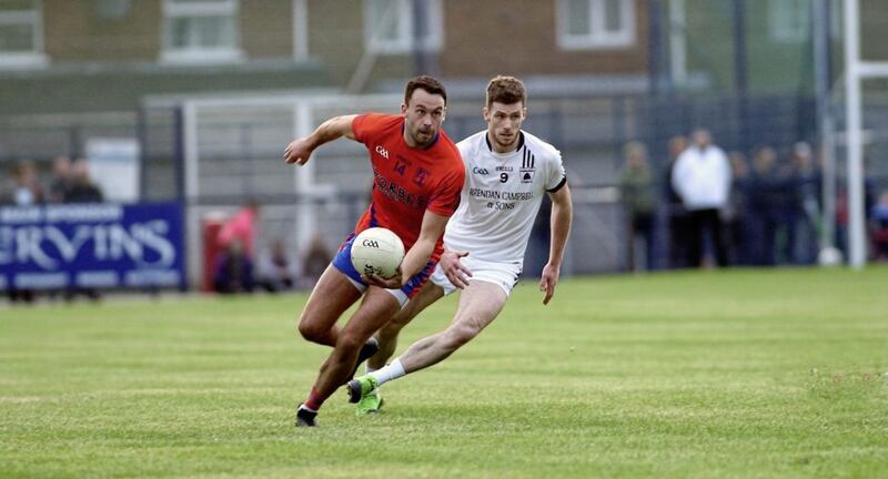 Kyle Coney, who hasn&#39;t featured for Tyrone since January 2015, was in impressive form for Ardboe as they reached the last four of the county championship. Picture by Seamus Loughran 
