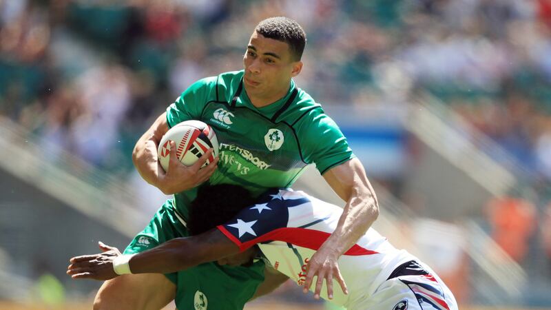 Ireland's two-try hero Jordan Conroy is one of the fastest players on the world circuit