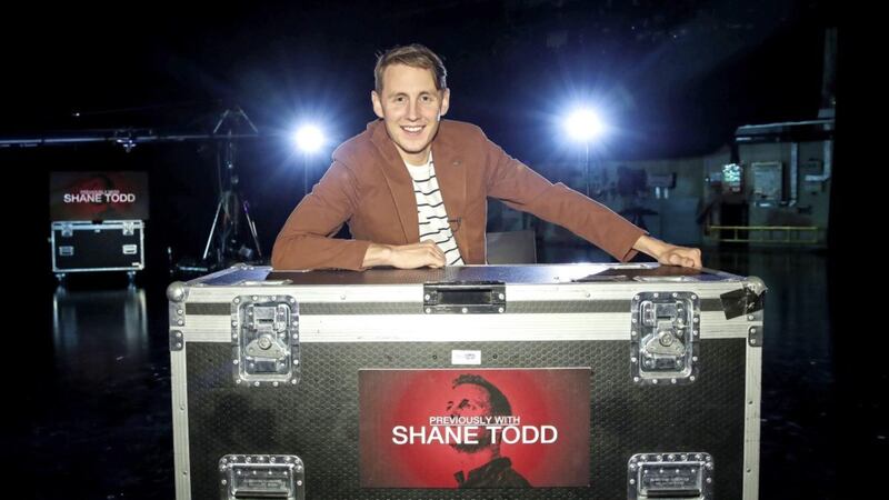 Holywood stand-up comedian and broadcaster Shane Todd 