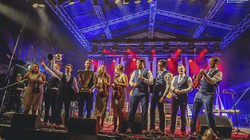 The Blackwater C&eacute;il&iacute; Band won the senior competition on Sunday night at the All Ireland Fleadh. Picture by Vaidotas Maneikis 