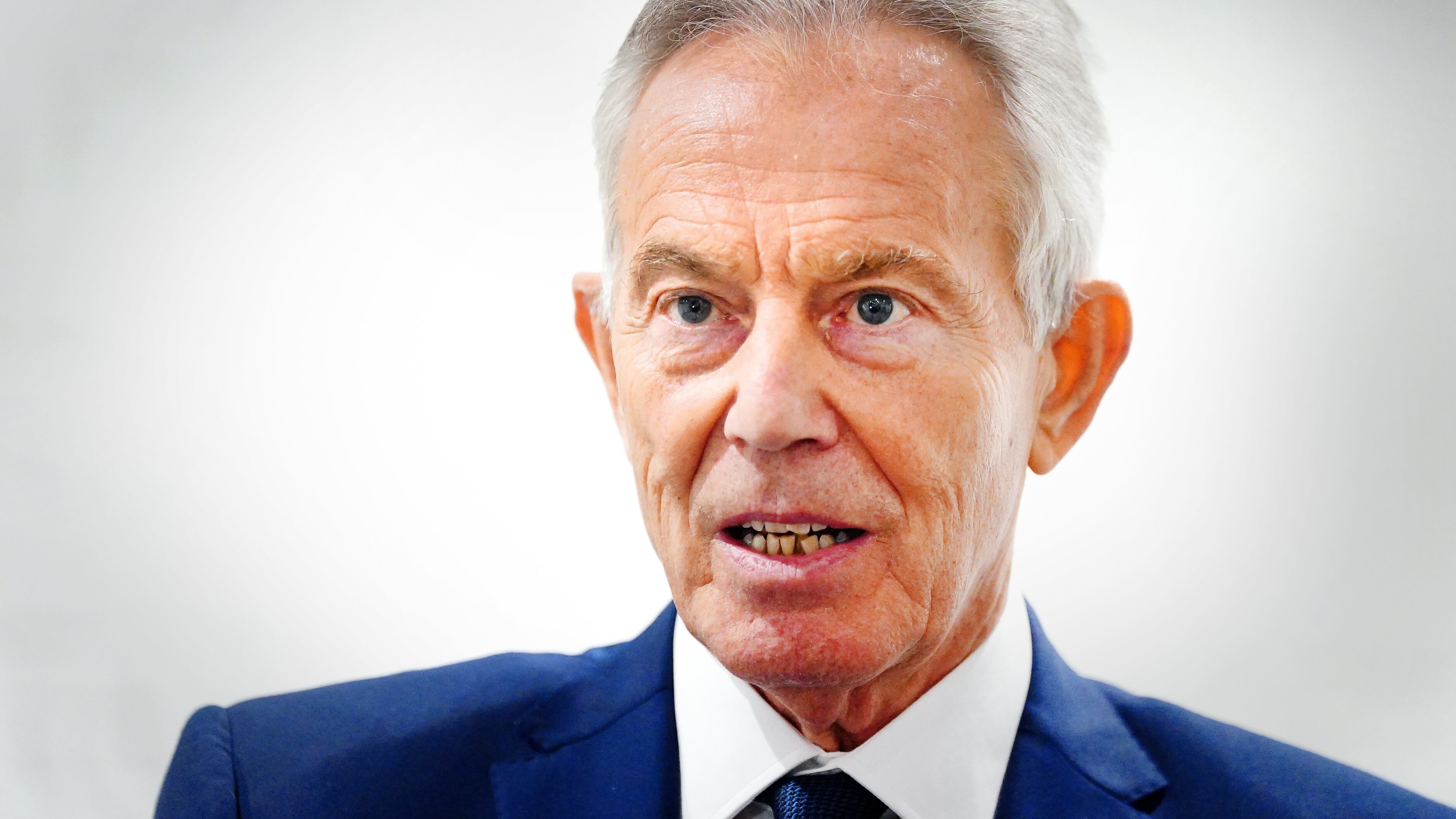 Sir Tony Blair said any strategy that limits fossil fuels in the short term is ‘doomed to fail’