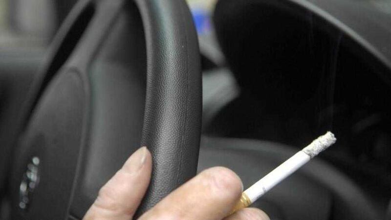 Motorists in the Republic who smoke while children are present in a car are set to face a &euro;100 fine from January 1 