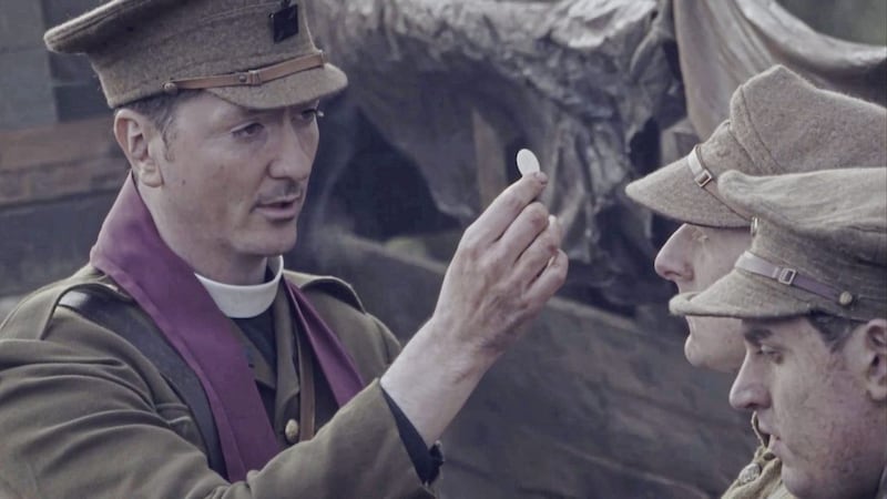 Bravery Under Fire, which tells the story of British army chaplain Fr Willie Doyle, is being shown at the Vatican next week. The Irish Jesuit is played by Brian Milligan in the film 
