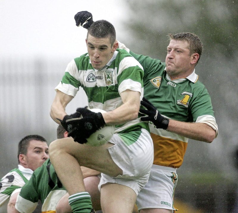 Winning a club championship with his beloved Teemore Shamrocks ranks among Barry Owens&#39; most treasured achievements. 
