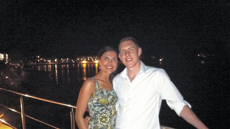 Michaela and John McAreavey pictured on their honeymoon in 2011. 