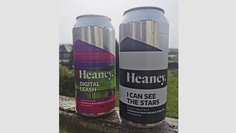 Digital Leash and I Can See The Stars, from Heaney brewery in Bellaghy 