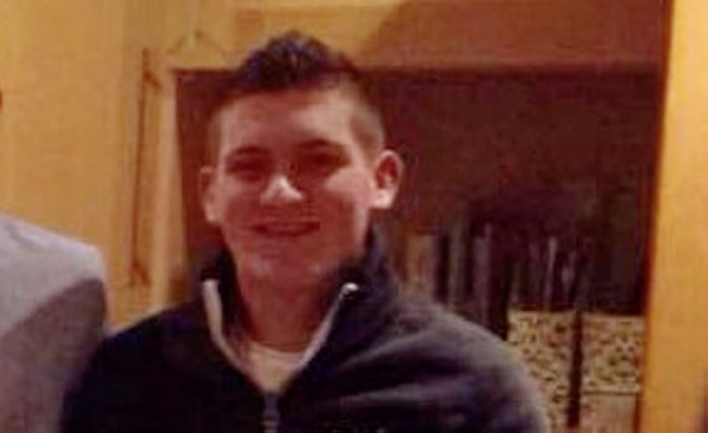 Road tragedy victim Nathan Farrell (17) 