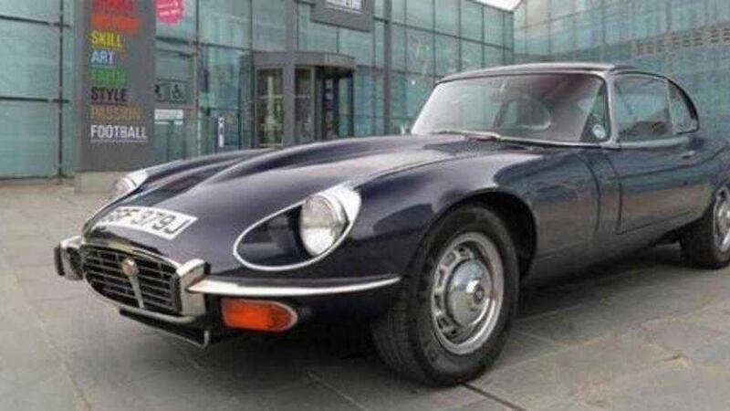 The Jaguar E-Type once owned by football legend George Best 