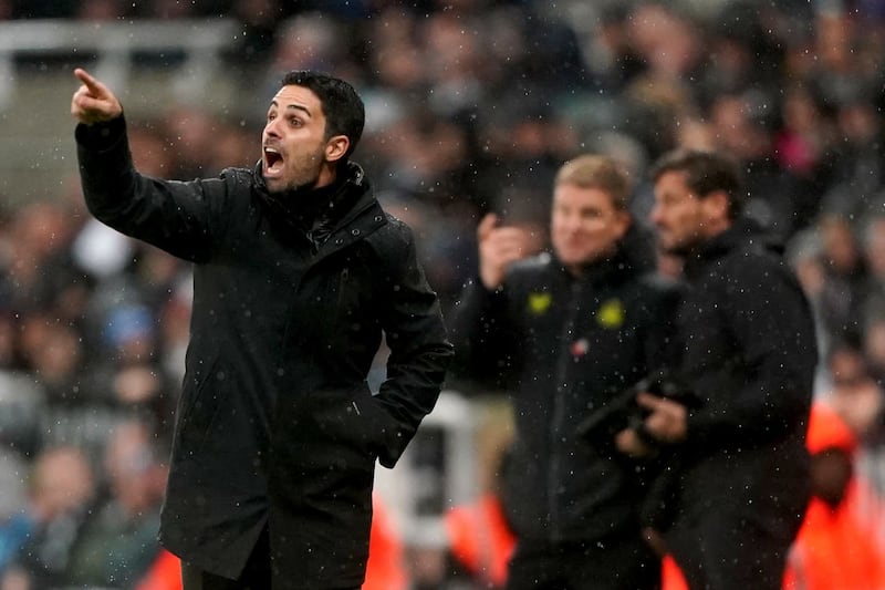 Arsenal manager Mikel Arteta was furious over Newcastle's controversial winner
