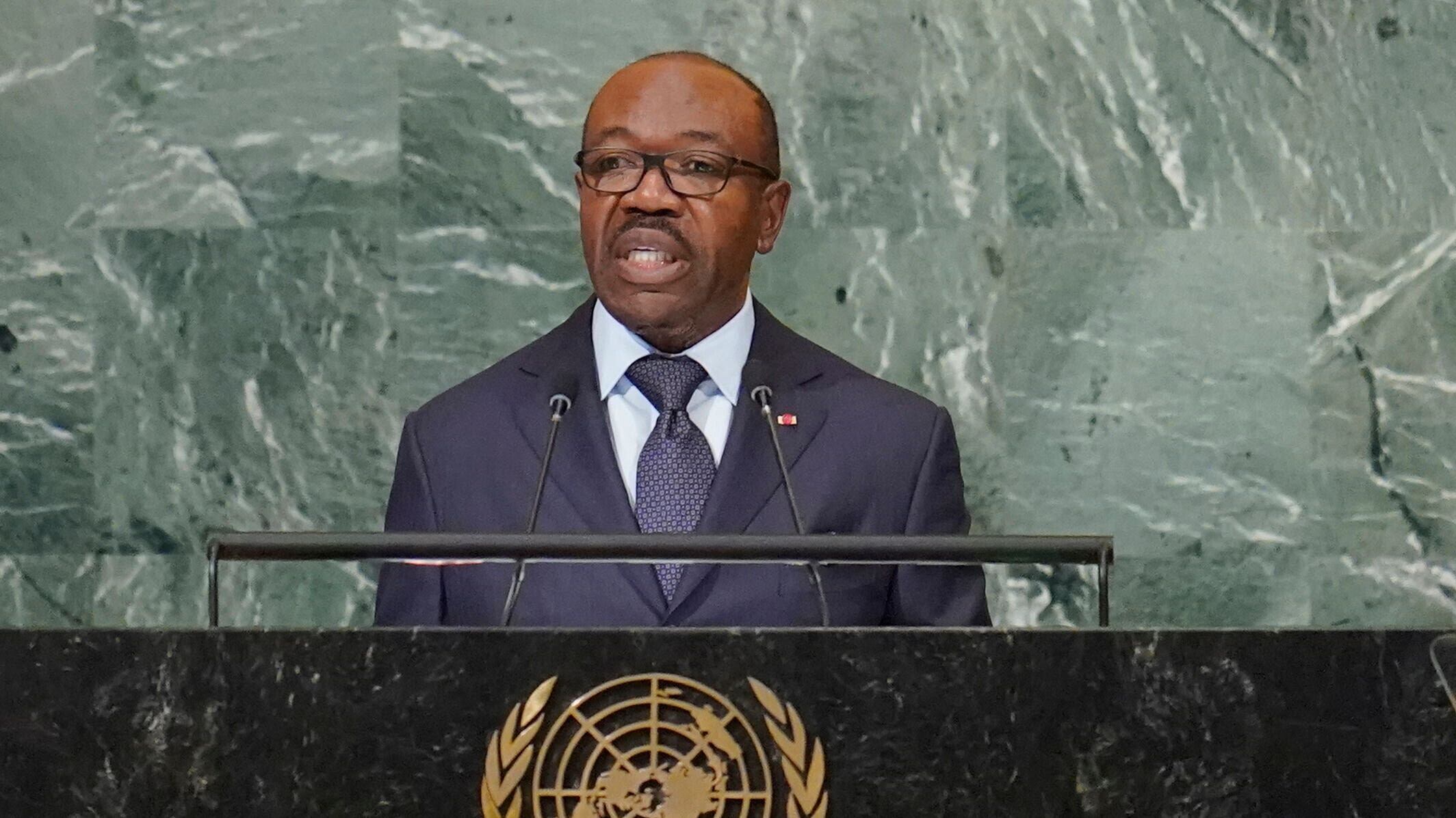President of Gabon Ali Bongo Ondimba addressed the UN General Assembly last year (Mary Altaffer/AP)
