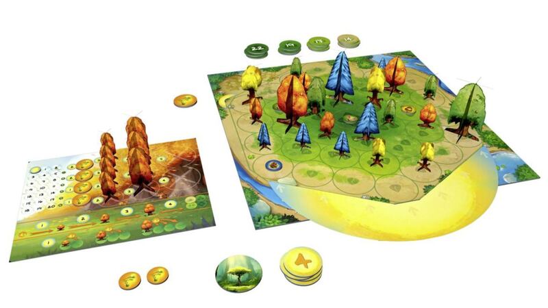 Photosynthesis, an award-winning board game that sees players sowing seeds in order to grow a woodland 