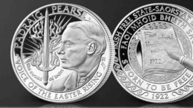 The limited edition medal of Patrick Pearse is only available to customers based in the Republic. Picture by www.irishfreemedal.ie 
