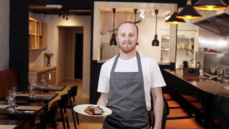 Chef Ryan Jenkins pictured at the opening of his new Belfast city centre restaurant Roam, which has led to the creation of 12 jobs. Picture: Jonathan Porter/PressEye 