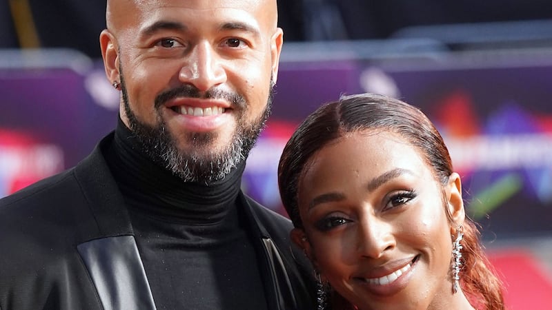 Burke and boyfriend Darren Randolph announced they were expecting in February.