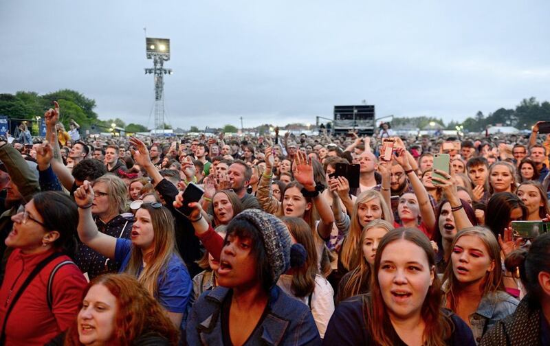 Snow Patrol return to Ward Park in Bangor for the third time. Picture By: Arthur Allison/Pacemaker Press 