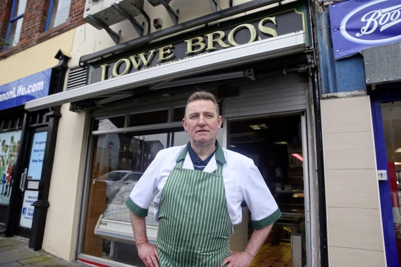 Dungannon butcher Brendan Lowe. Picture by Mal McCann 