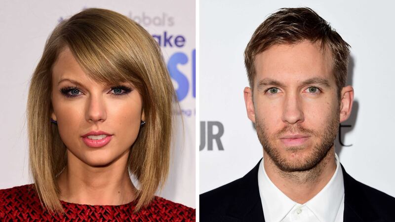 Taylor Swift and Calvin Harris, as Harris has hit out at his ex-girlfriend Taylor Swift after it was confirmed that she did write his latest hit. PICTURE:&nbsp;PA Wire