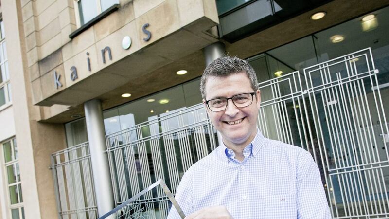 Brendan Mooney, chief executive Kainos, which issued a trading statement ahead of its full-year results at the end of May 