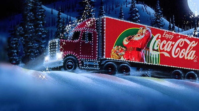 The sight of the Coca Cola Christmas lorry is a sign the &#39;holidays are coming&#39; but a reminder of keeping insured on the roads 