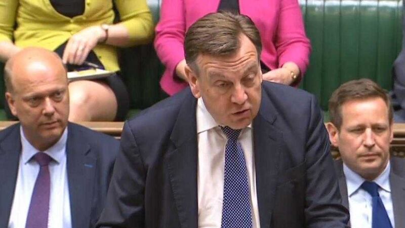 Britain&#39;s culture secretary John Whittingdale delivers a statement in the House of Commons, London yesterday PICTURE: PA 