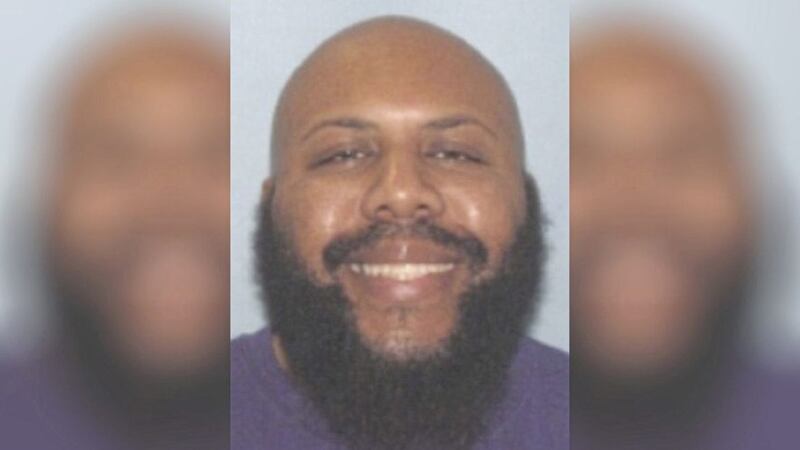 Murder suspect Steve Stephens who is accused of broadcasting the fatal shooting of another man live on Facebook on Sunday PICTURE: Cleveland Police/AP 