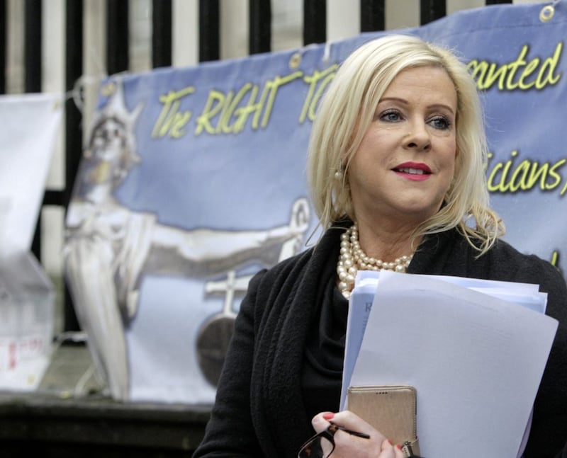 Precious Life spokeswoman Bernadette Smyth said the actresses needed to &quot;respect devolution and the democratic will of the people of Northern Ireland&quot;.&nbsp;Picture by Ann McManus.