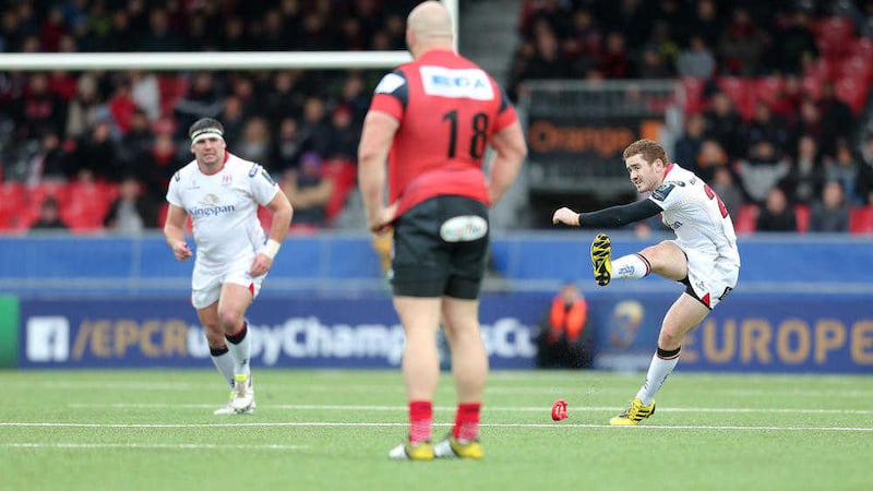 Ulster's Paddy Jackson opened the scoring in the 32nd minute