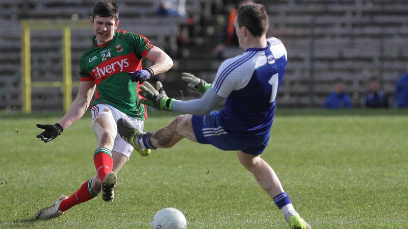 Conor Loftus scored two of Mayo's goals in their All-Ireland U21 FC final win over Cork &nbsp;